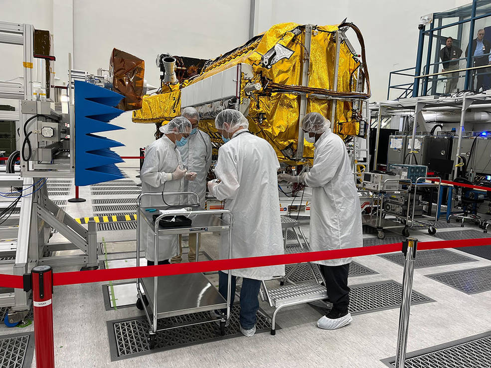 science instrument payload for the NISAR mission