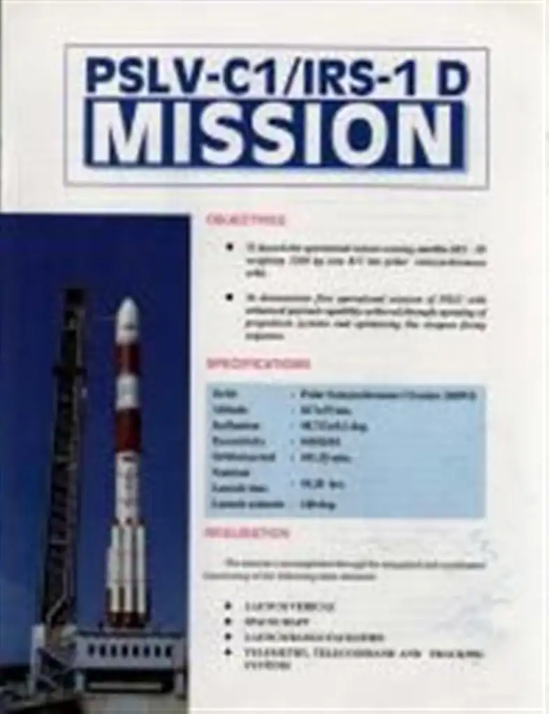 PSLV-C1 Brochure