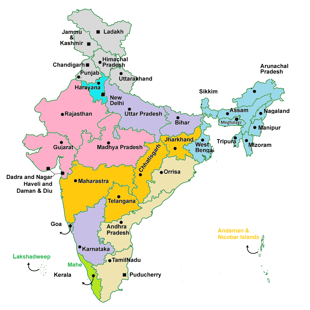 Map of India