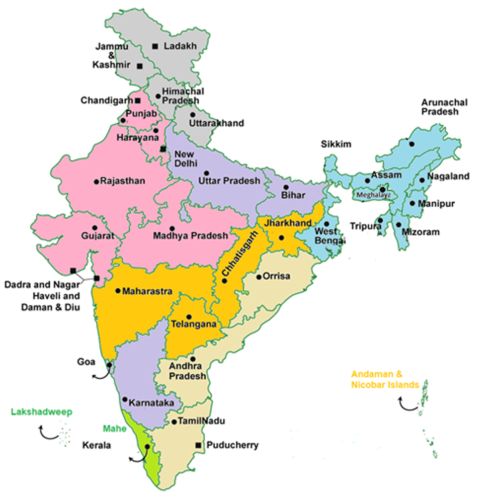 Map of India
