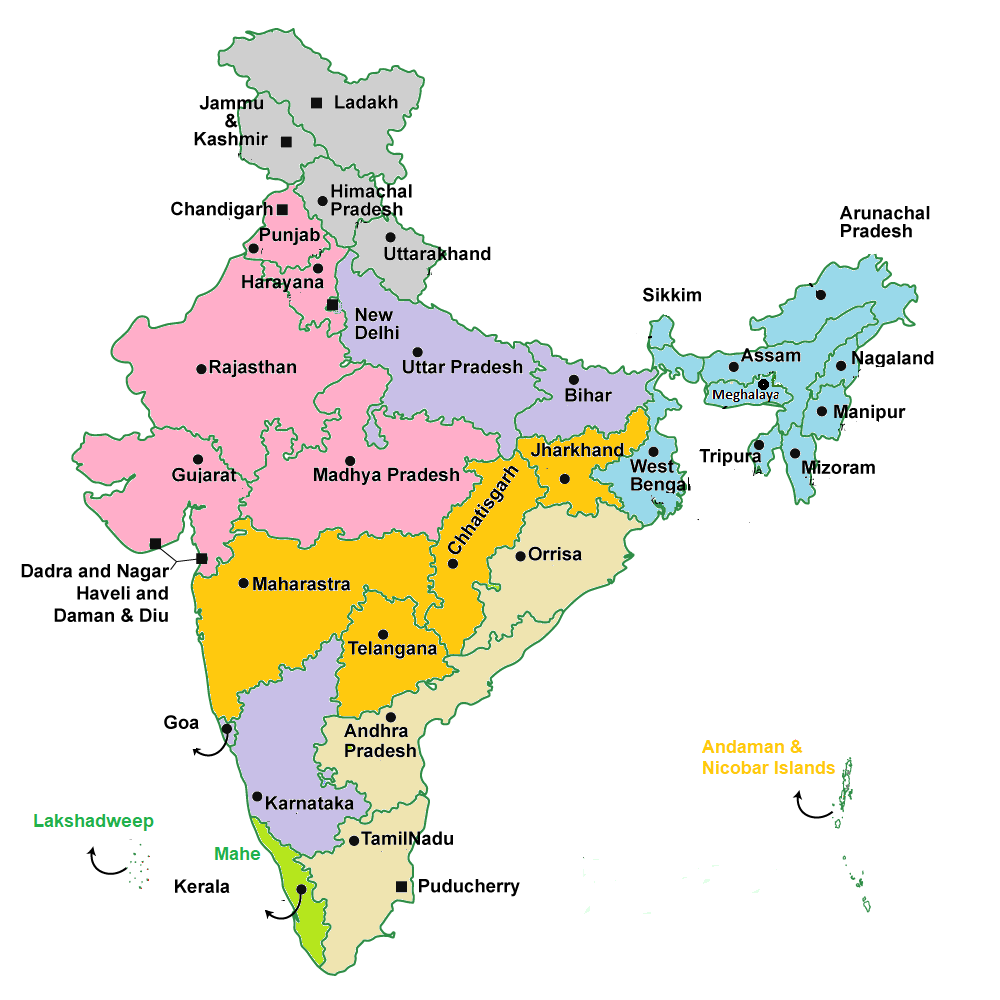 Map of India