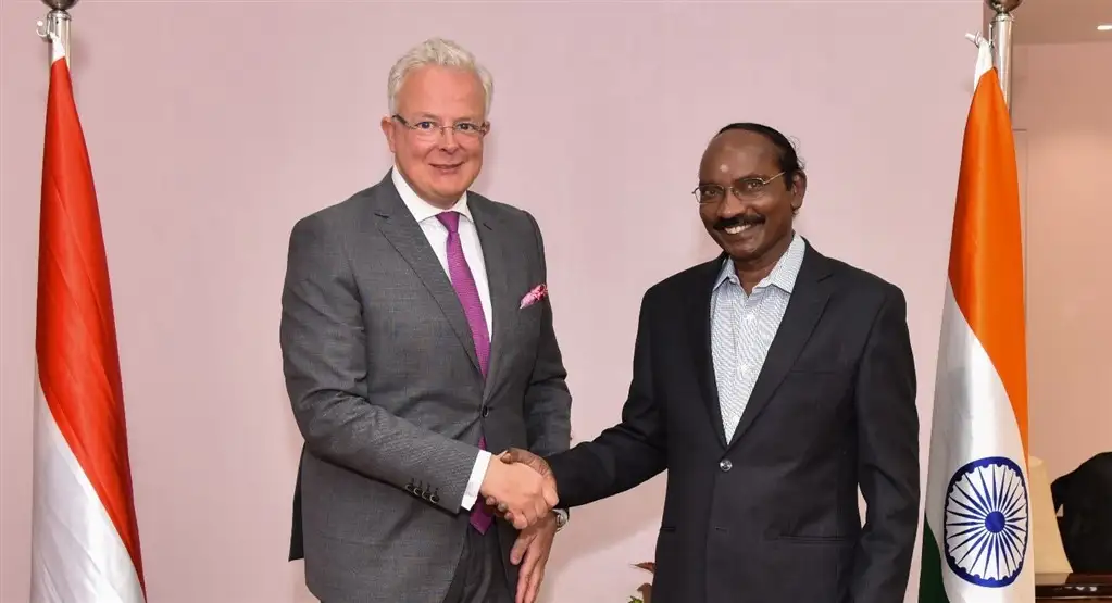 Ambassador of the Grand Duchy of Luxembourg met Dr. K. Sivan