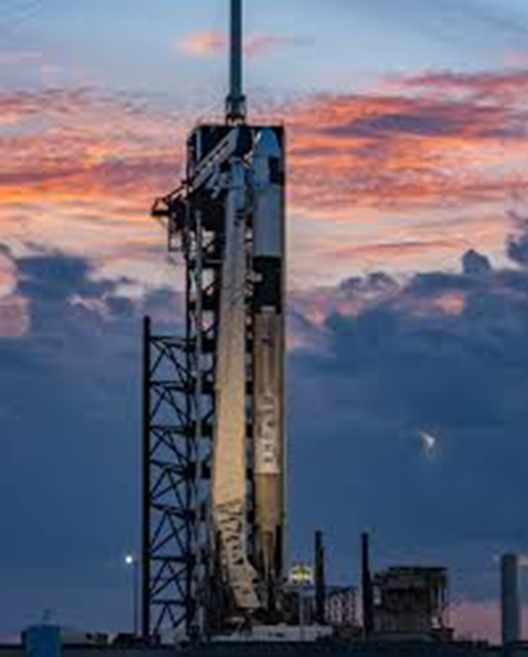 Falcon 9 on Launch pad 39A