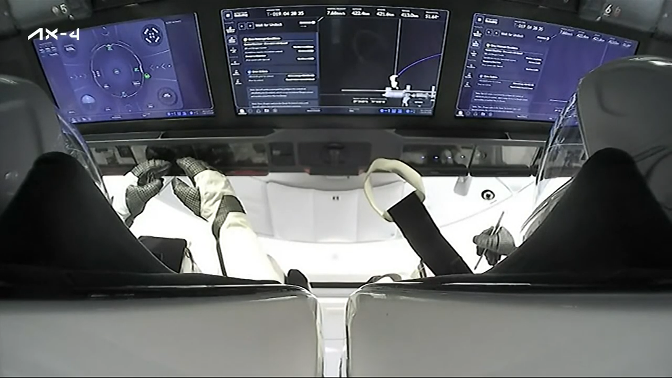 Axiom-4 Mission: Successful Undocking of Crew Dragon Spacecraft with Gaganyatri from ISS