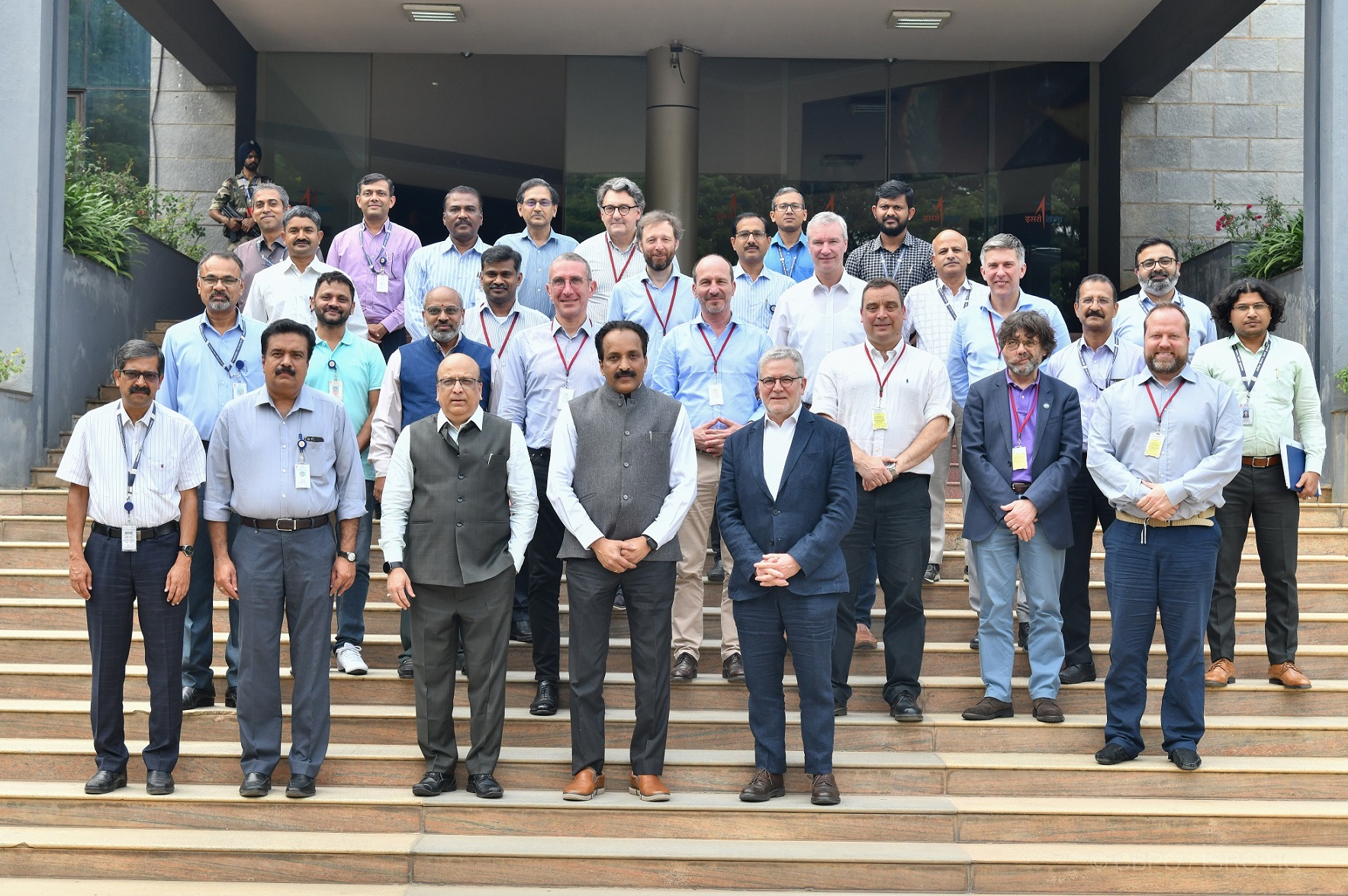 ESA Delegation Visits ISRO Centres