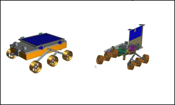 Chandrayaan-3 Rover on Ramp and Deployed Views