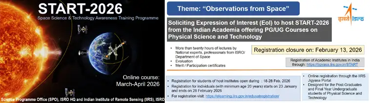 START 2026 Programme 