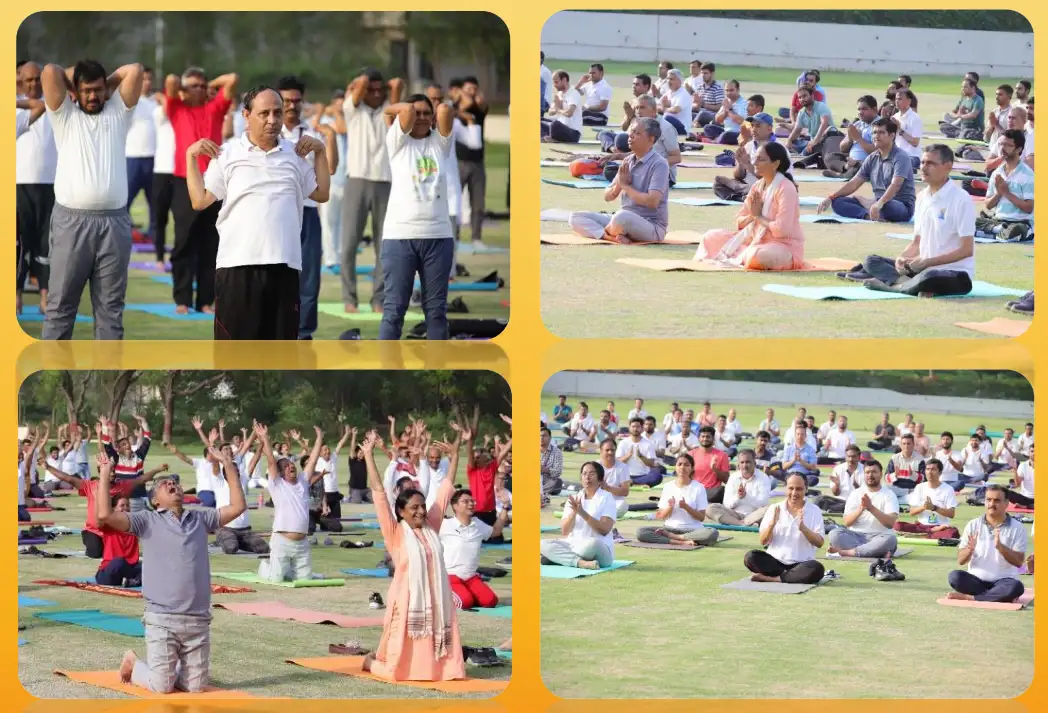 Celebration of International Day of Yoga (IDY) -2023 in the Department of Space