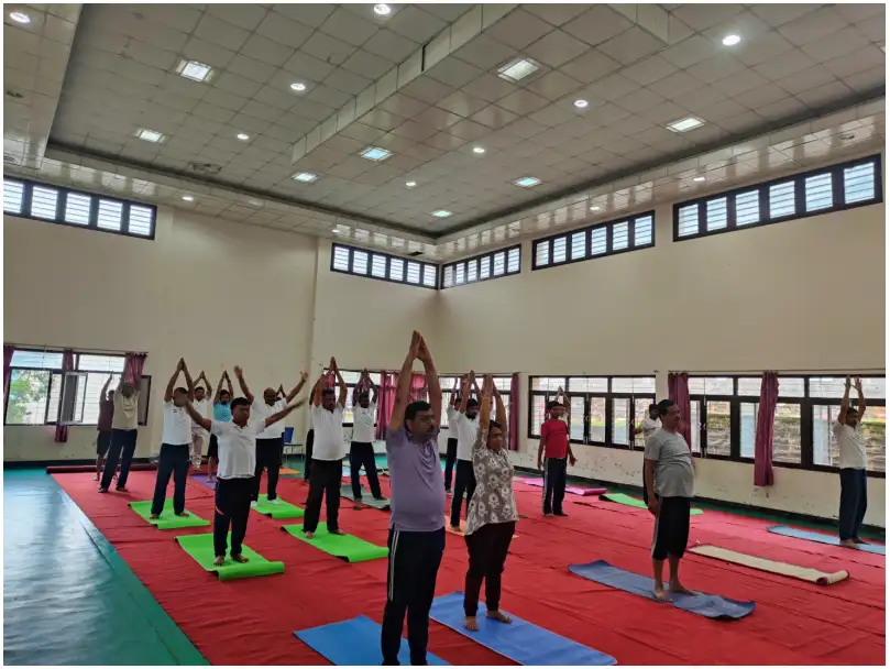 Celebration of International Day of Yoga (IDY) -2023 in the Department of Space