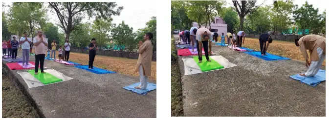 Celebration of International Day of Yoga (IDY) -2023 in the Department of Space