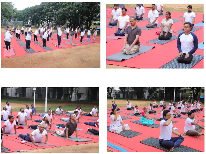 Celebration of International Day of Yoga (IDY) -2023 in the Department of Space