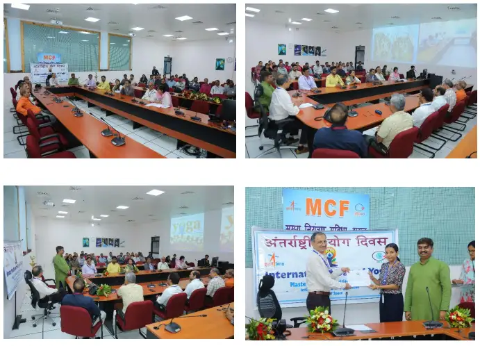 Celebration of International Day of Yoga (IDY) -2023 in the Department of Space
