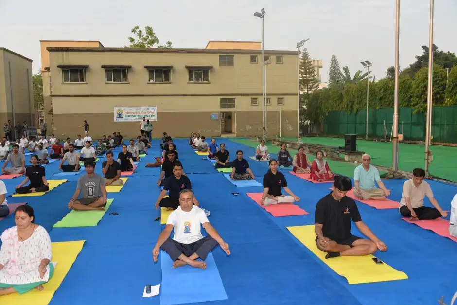 Celebration of International Day of Yoga (IDY) -2023 in the Department of Space