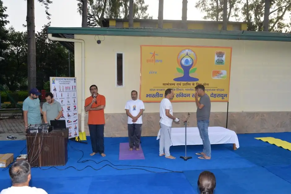 Celebration of International Day of Yoga (IDY) -2023 in the Department of Space