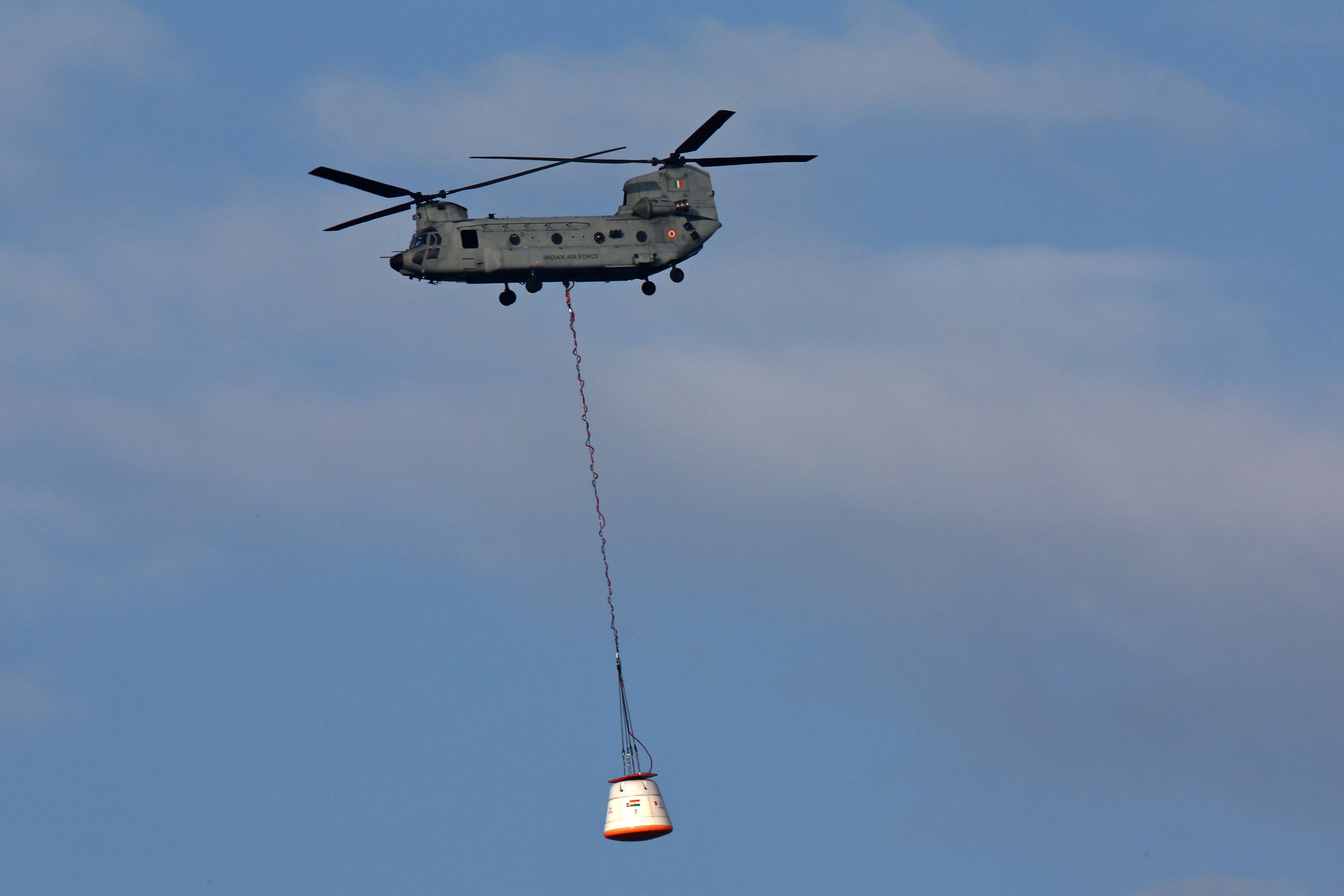 ISRO accomplishes first Integrated Air Drop Test for Gaganyaan Missions successfully 