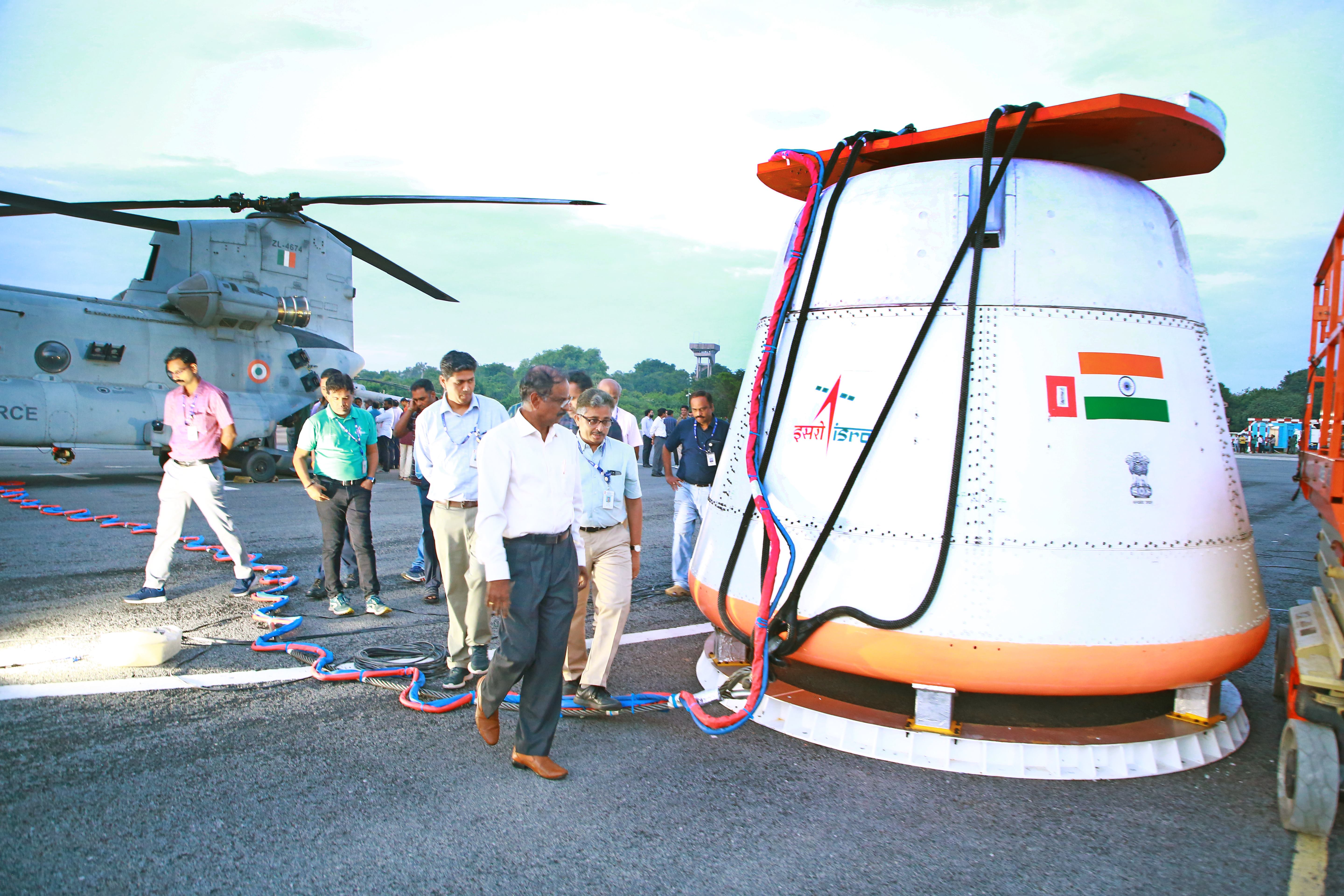 ISRO accomplishes first Integrated Air Drop Test for Gaganyaan Missions successfully 