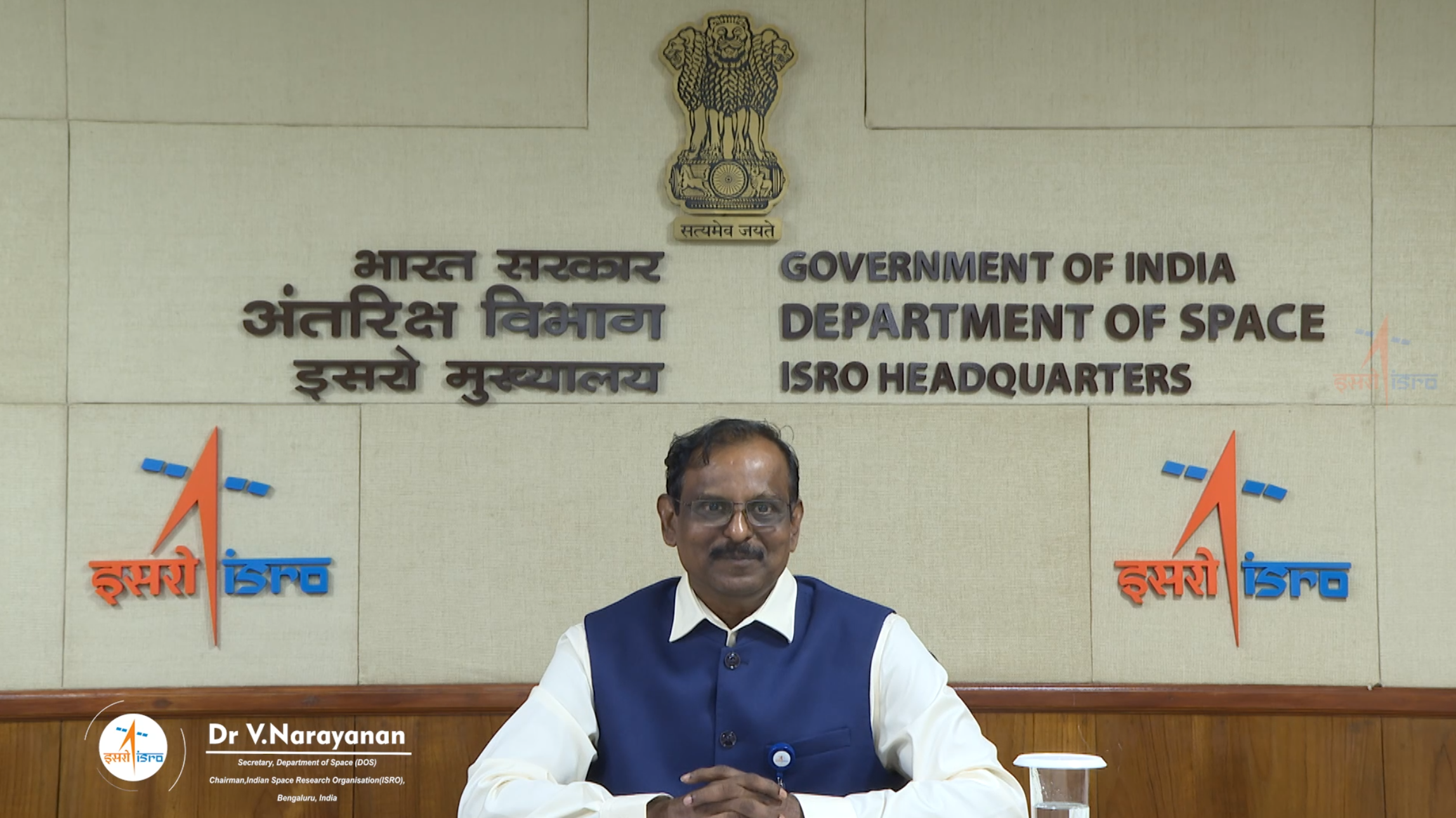Dr. V. Narayanan Assumed Charge of Secretary, Department of Space and Chairman, Space Commission