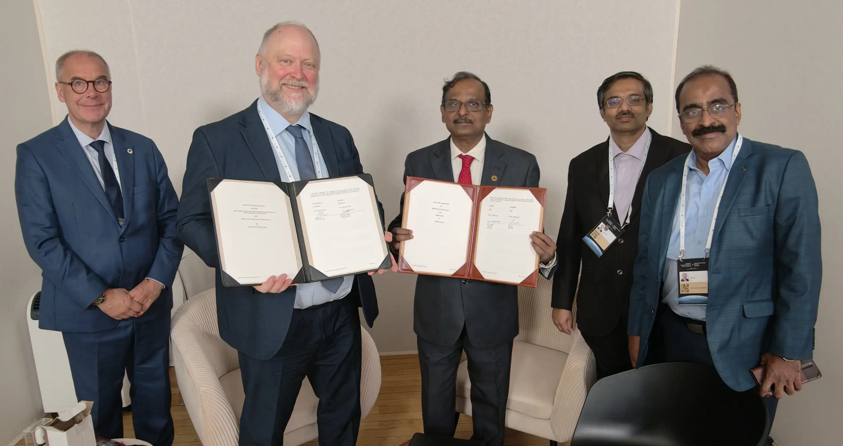 Chairman ISRO/ Secretary DOS participated in the International Space Summit at Paris during September 9-10, 2026