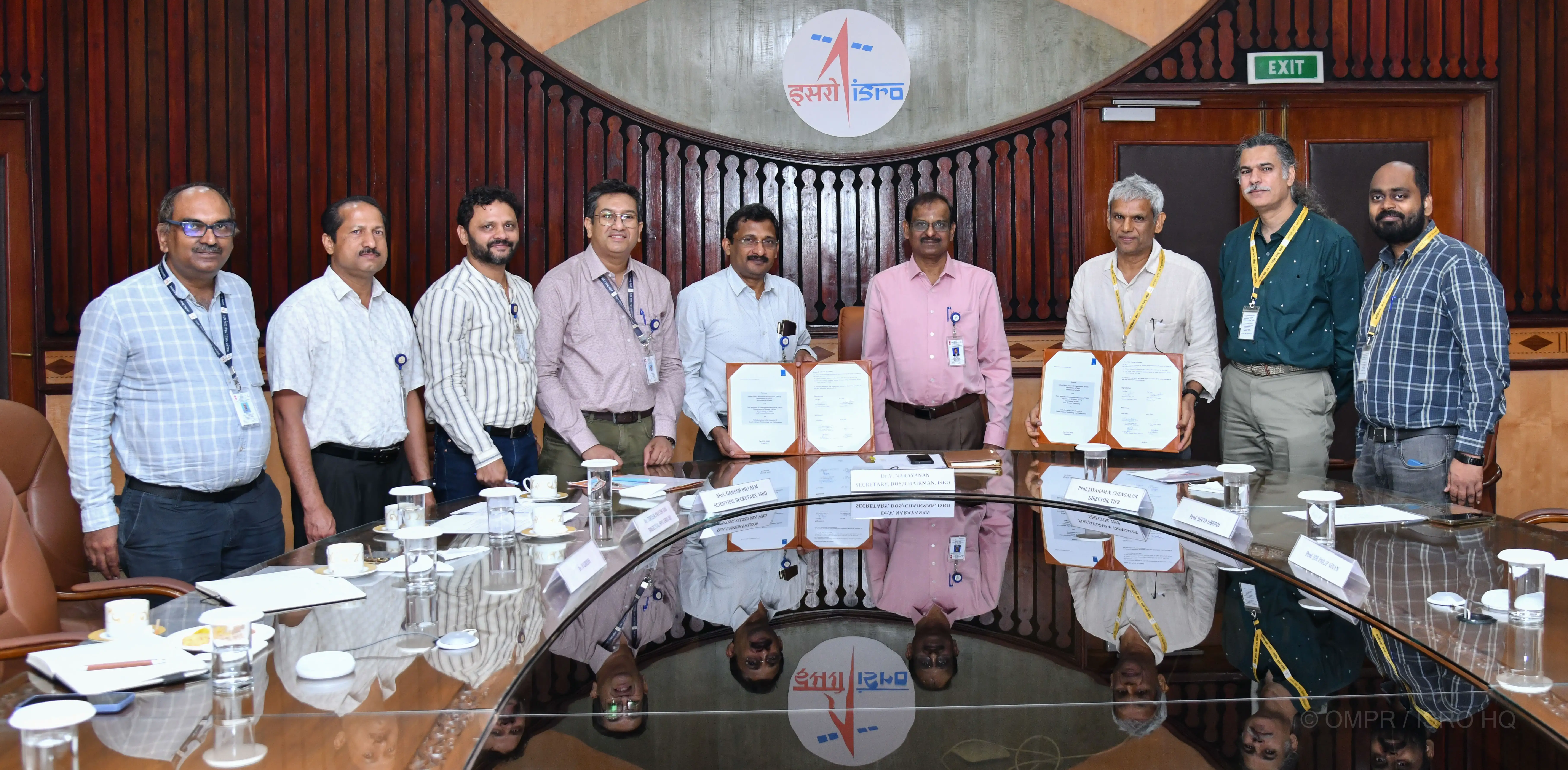 ISRO and TIFR Sign MoU for Collaboration in Space Science and Related Technologies