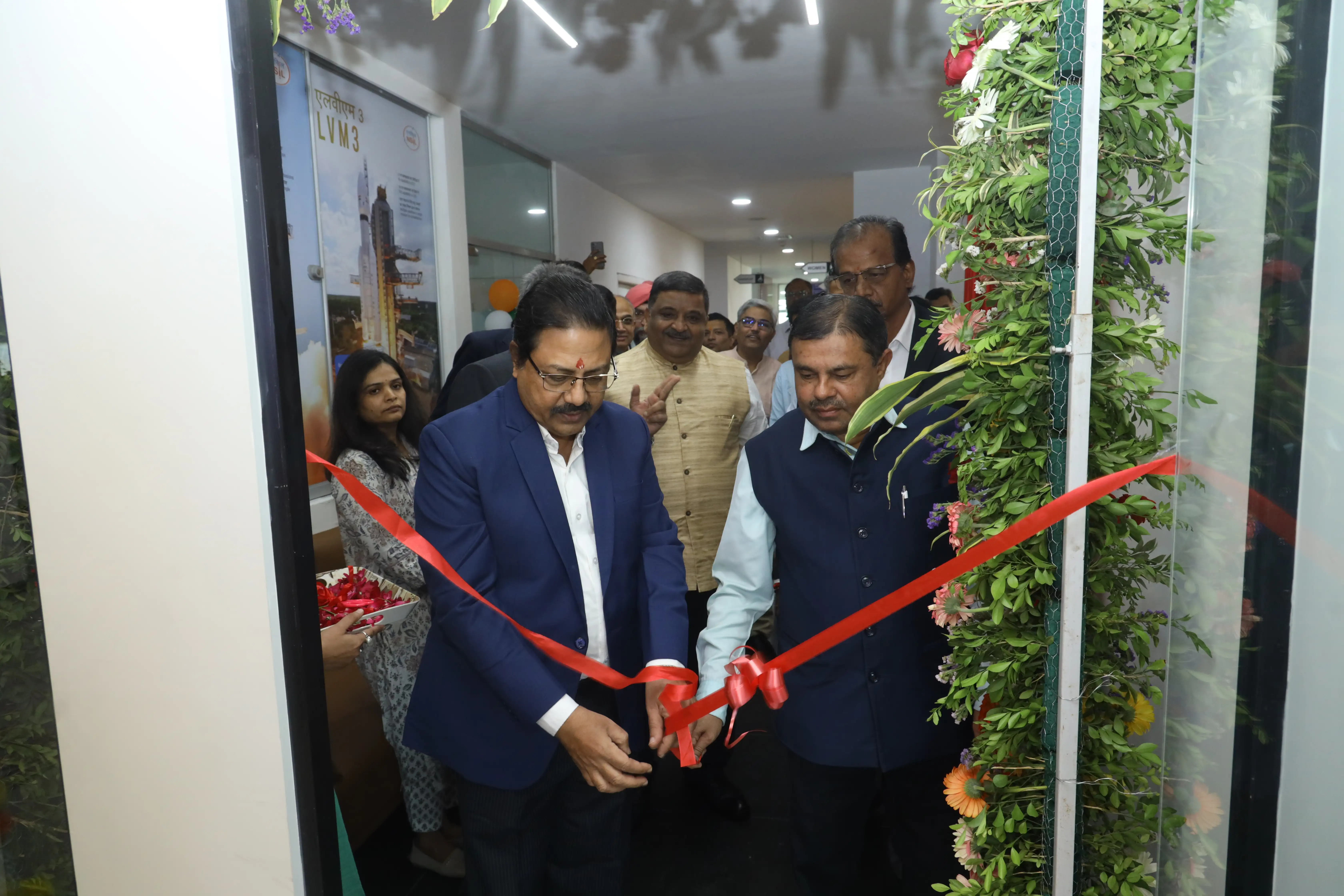 Inauguration of new NSIL office at GIFT City, Gandhinagar, Gujarat