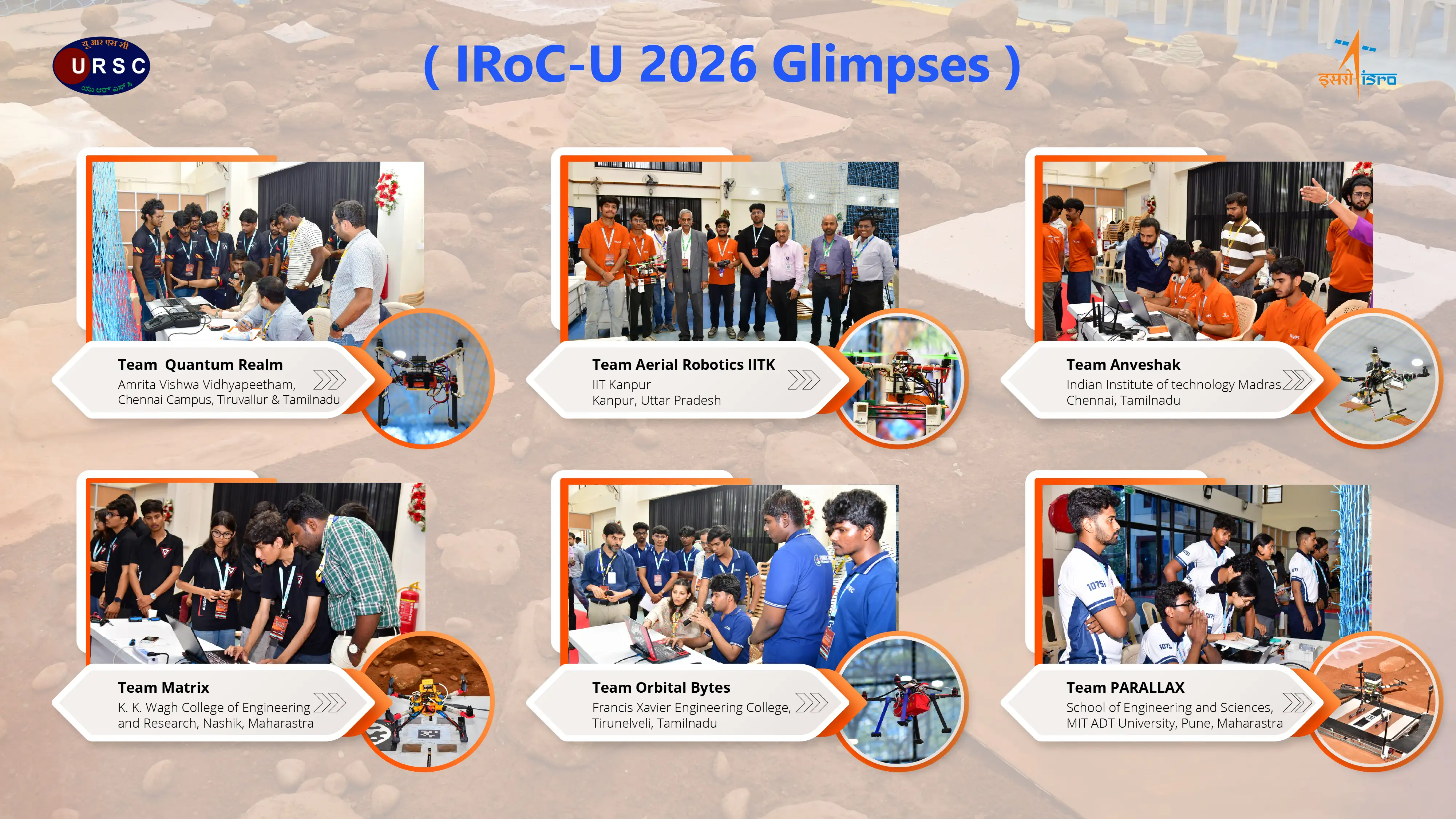 ISRO Robotics Challenge – URSC (IRoC-U) 2026 