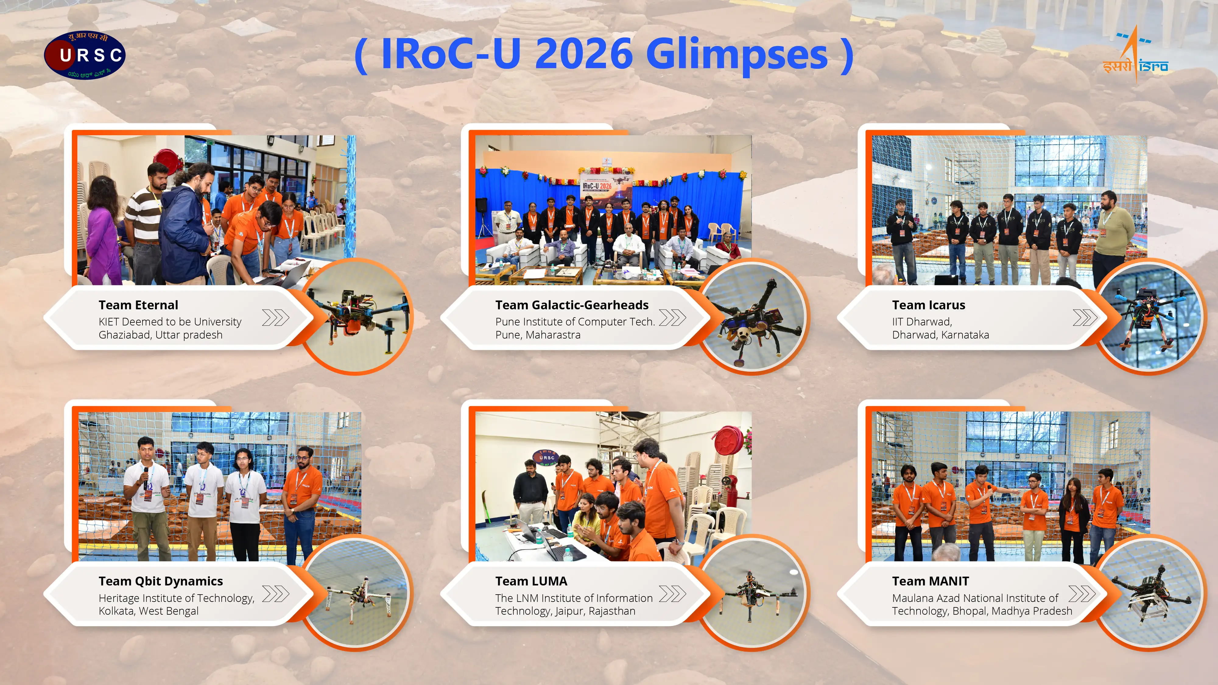 ISRO Robotics Challenge – URSC (IRoC-U) 2026 