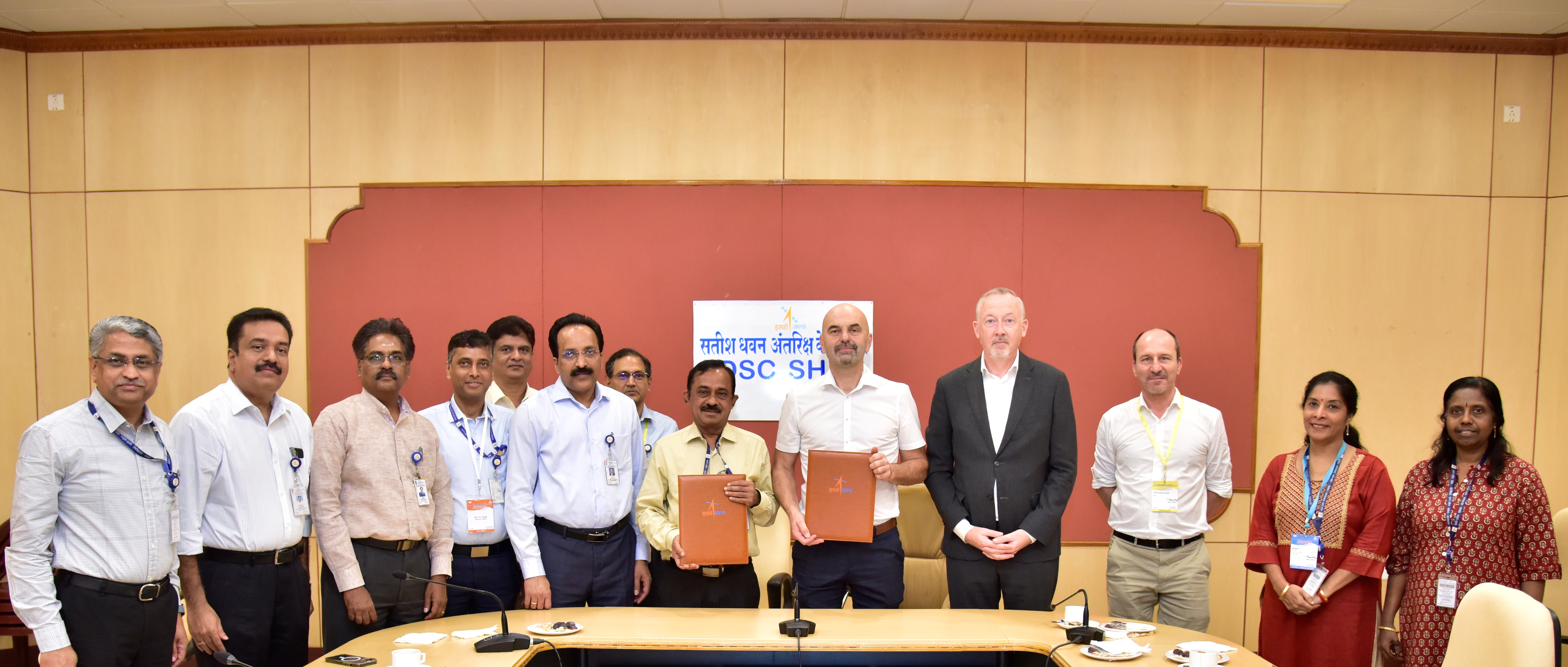 ISRO - ESA Signs Technical Implementing Plan for Network Operation Support for Gaganyaan Missions 