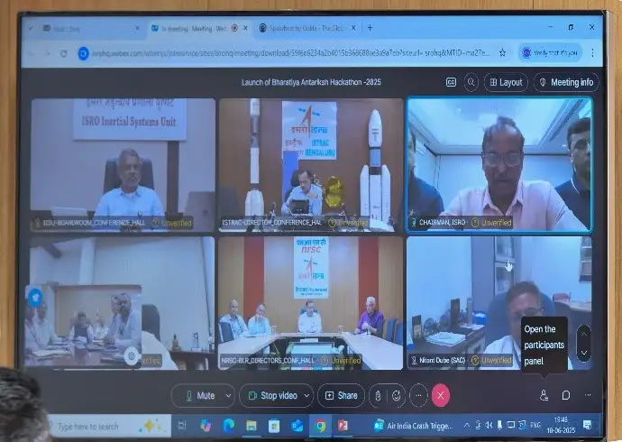 Launching of Bharatiya Antariksh Hackathon-2025 