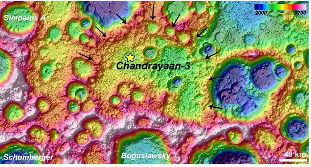 DISCOVERY OF A BURIED CRATER ON THE MOON! CHANDRAYAAN-3 VIKRAM LANDER AND PRAGYAN ROVER LANDED WITHIN IT
