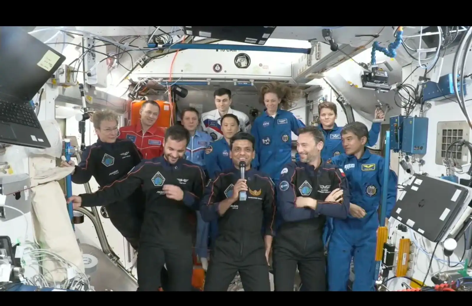 Axiom-4 Mission: Successful completion of Microgravity experiments