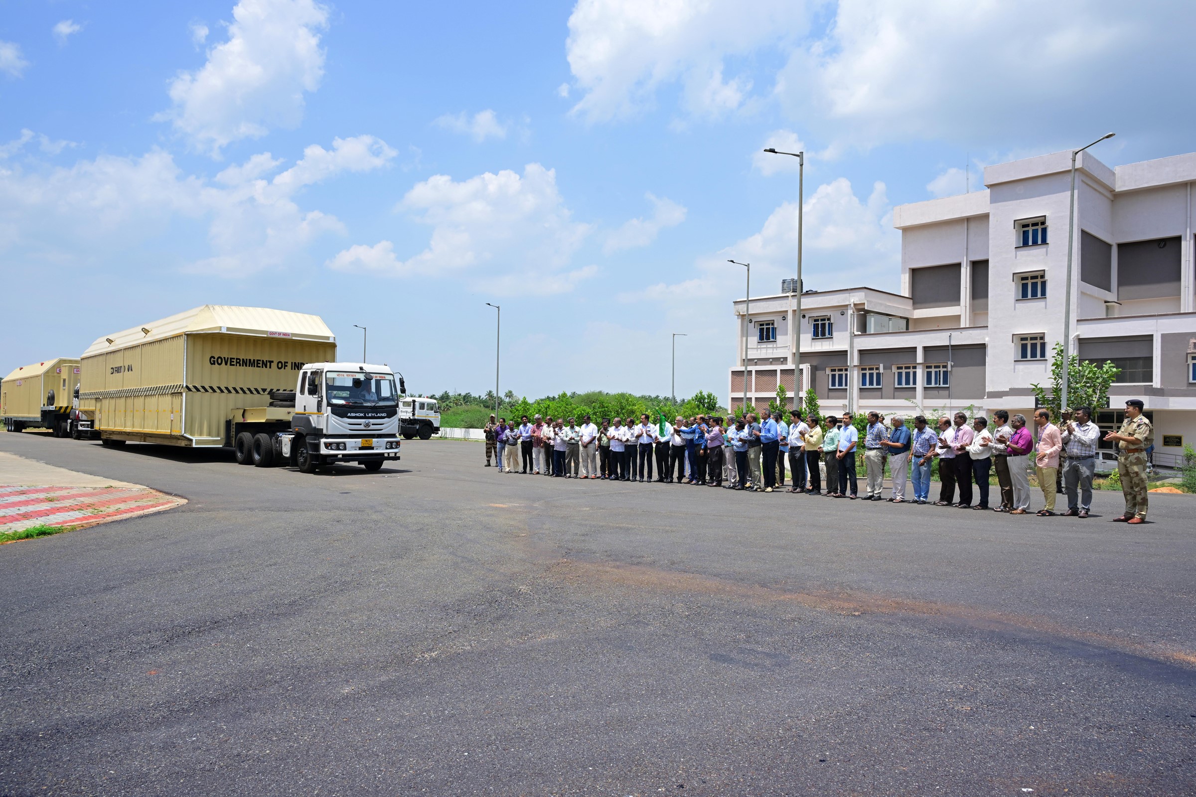 ISRO successfully conducted a short duration hot test of Semicryogenic Engine 