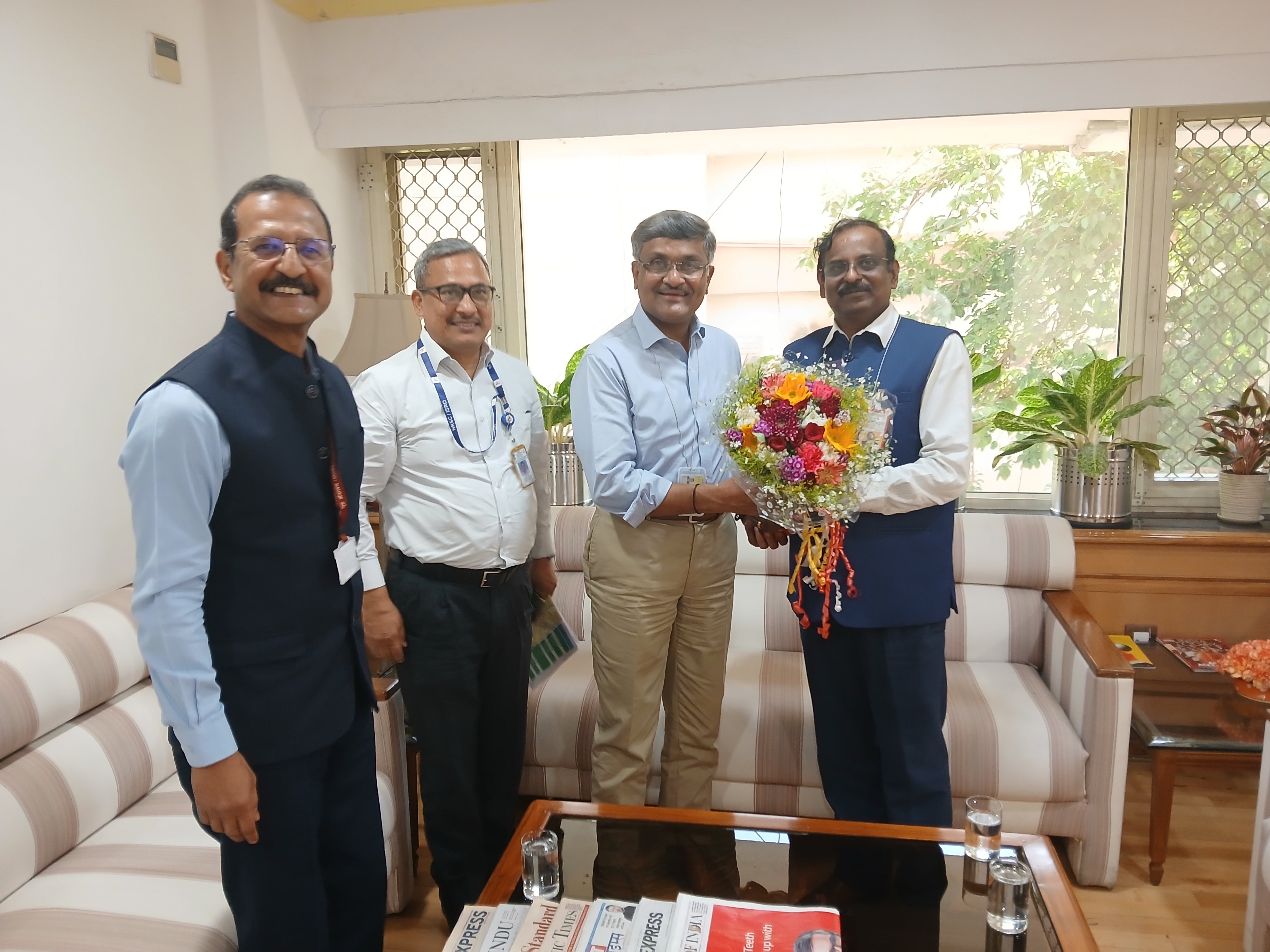 Chairman, ISRO / Secretary, DOS meeting with Secretaries of Ministries