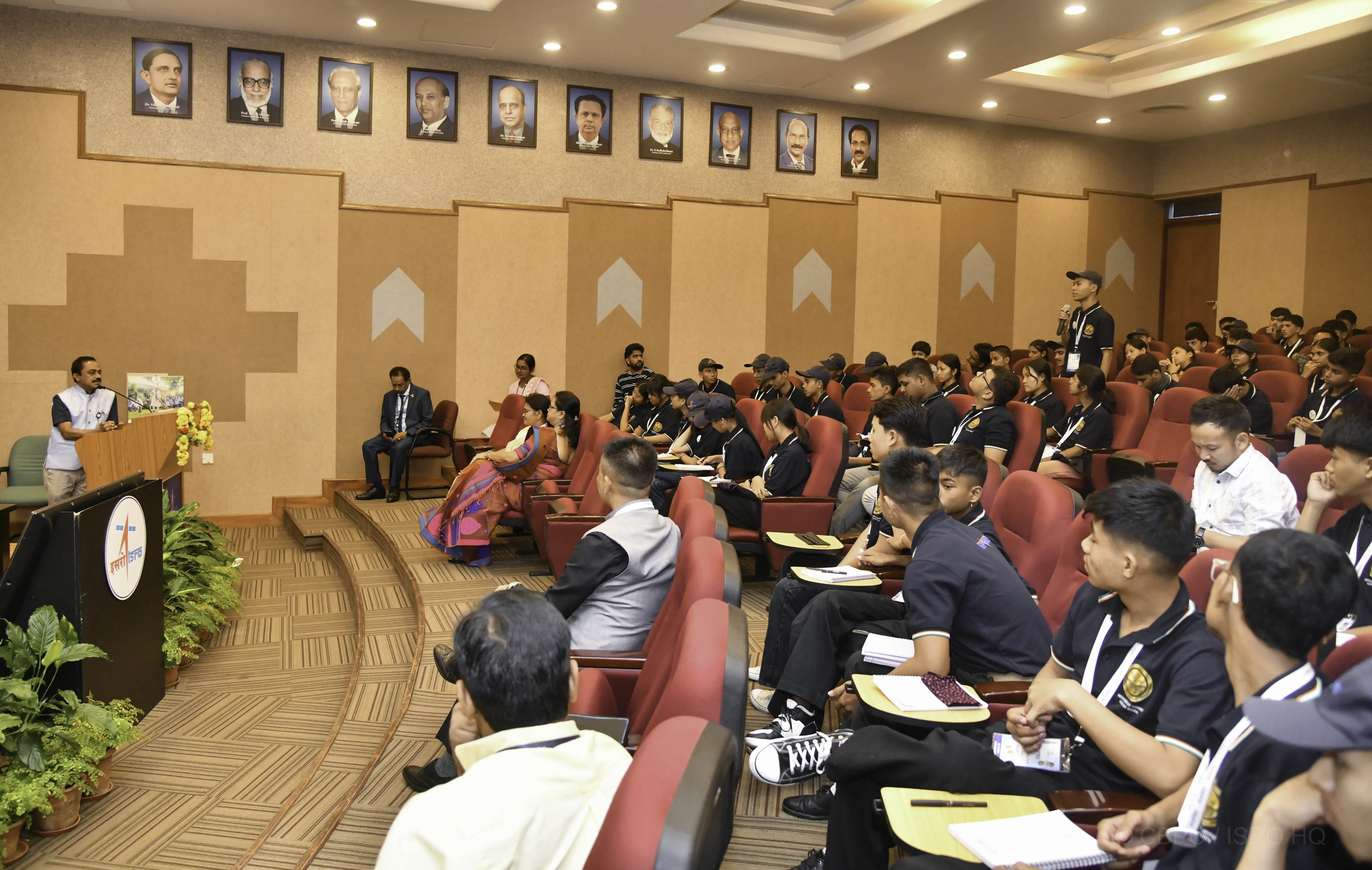 Visit of Batch-4 students under North East Students' Programme for Awareness, Reach, and Knowledge on Space (NE-SPARKS) Programme 