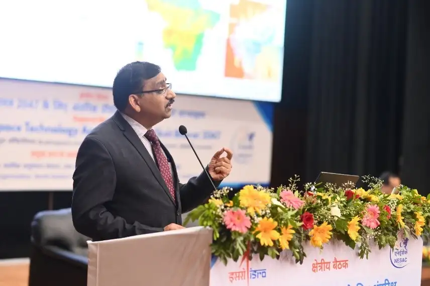 Keynote address by Dr. S. P. Aggarwal, Director, NESAC, Shillong.
