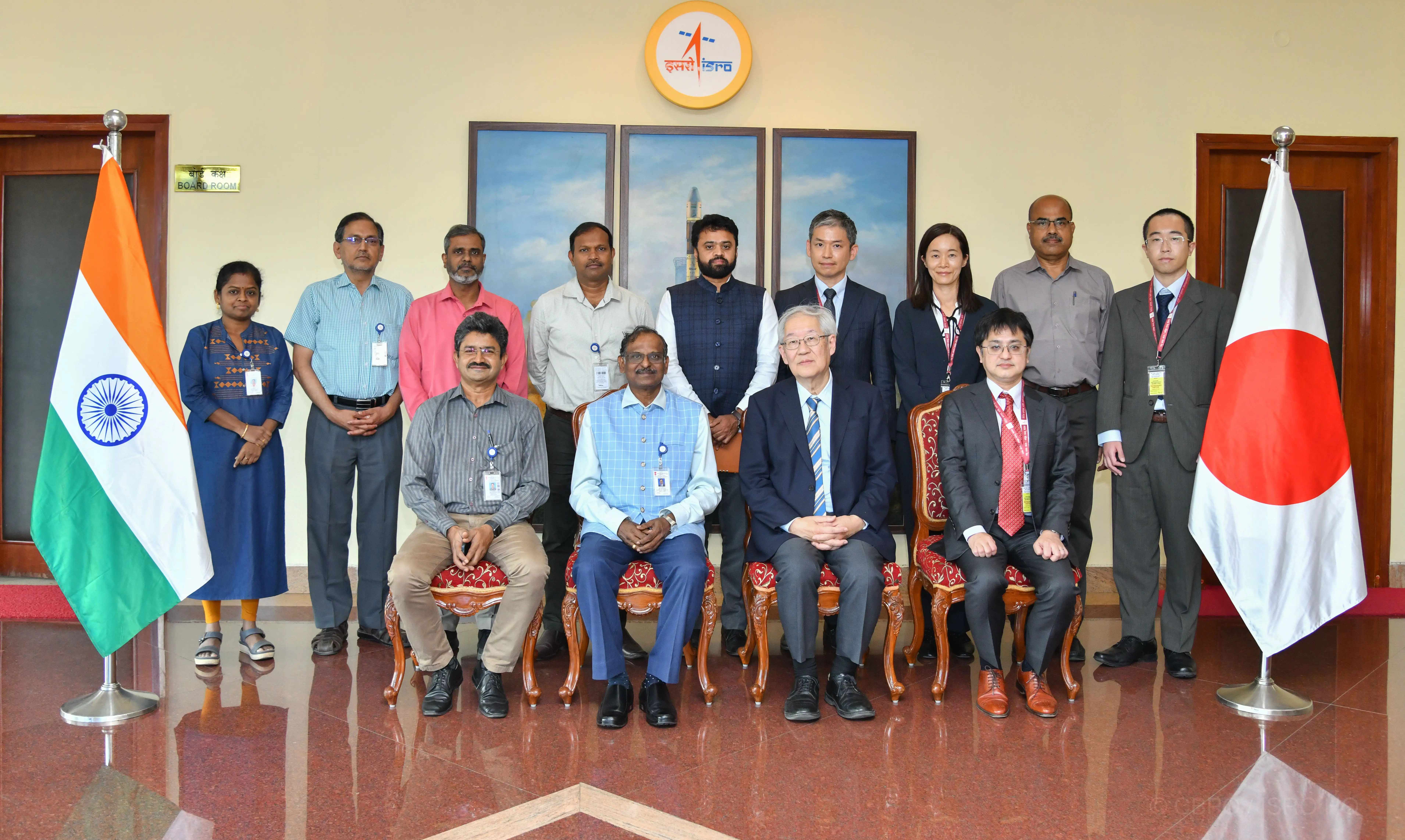 Vice-Chair of Japan’s Committee on National Space Policy met Chairman, ISRO / Secretary, DOS