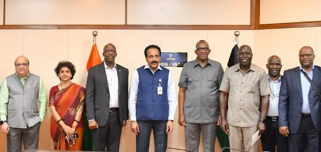 High level Kenyan delegation visited ISRO HQ