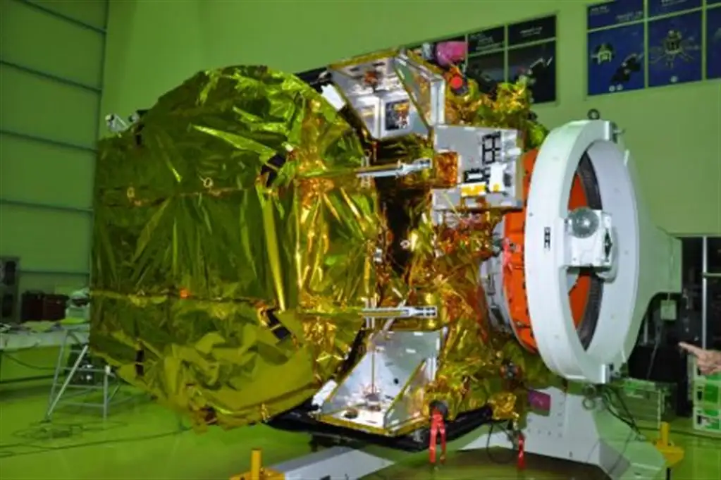 GSAT-19 Spacecraft undergoing Test at ISITE Bengaluru