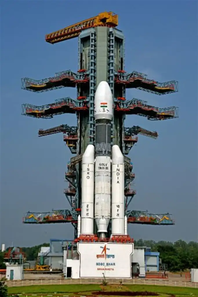 GSLV Mk III-D2 at Second Launch Pad