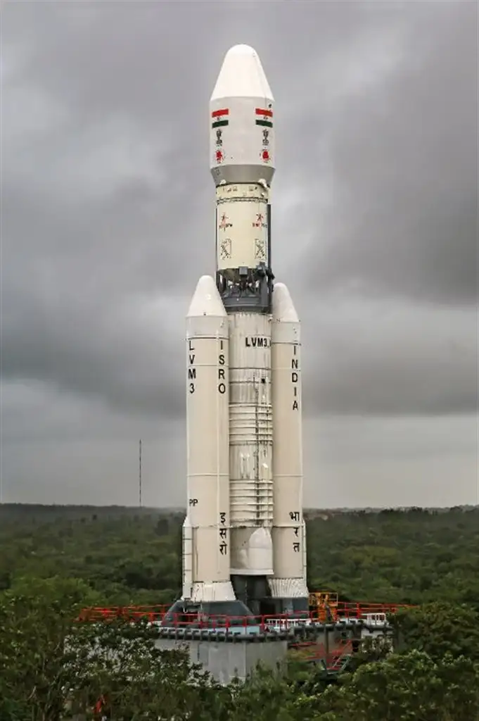 GSLV Mk-III integrated with CARE being transported to Second Launch Pad 
