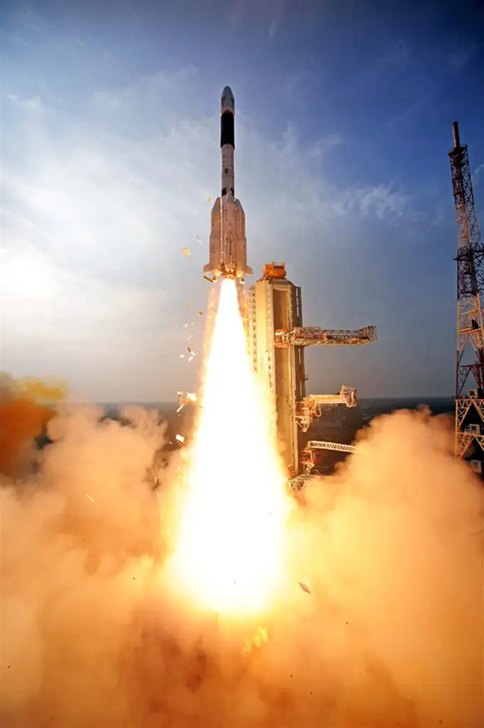 IMAGE GSLV-D5GSAT-14 Lift off