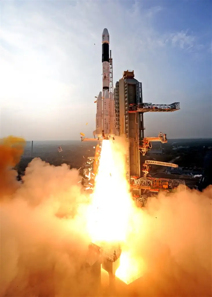 IMAGE GSLV-D5GSAT-14 Lift off