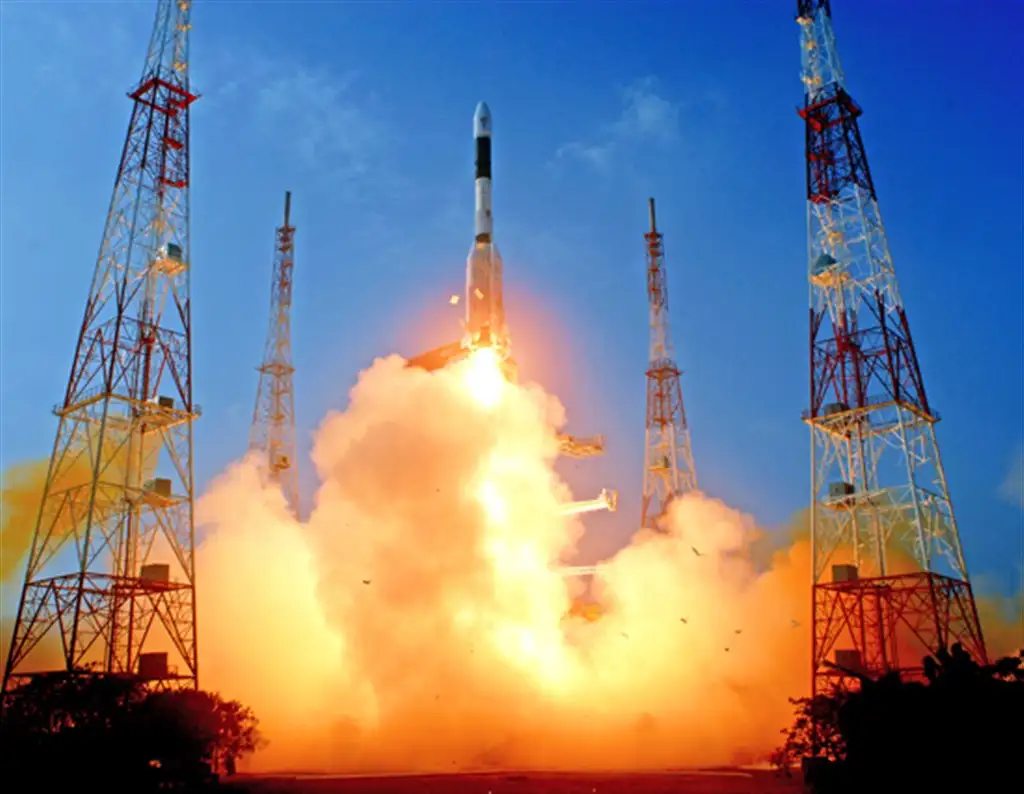 IMAGE GSLV-D5GSAT-14 Lift off