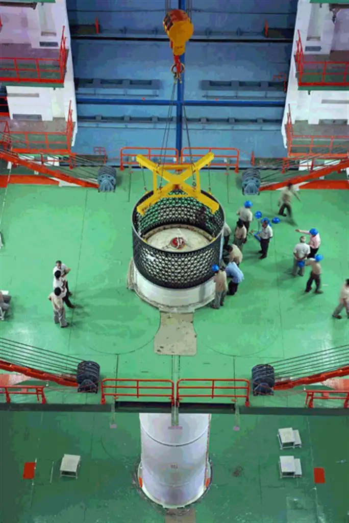 First stage of GSLV-D3