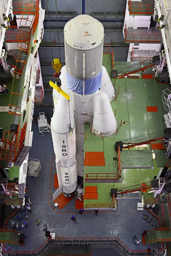 Strap-ons being integrated with the Core Stage
