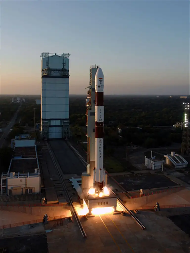 PSLV-C20 Take Off - View 1