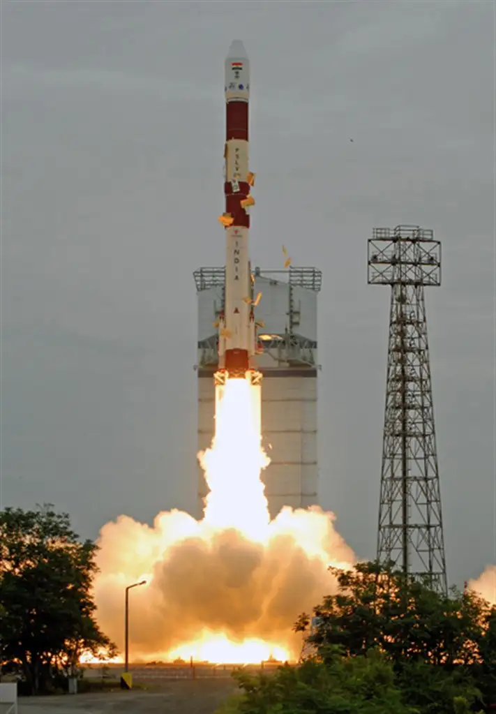 IMAGE OF PSLV-C21 Take Off View 1