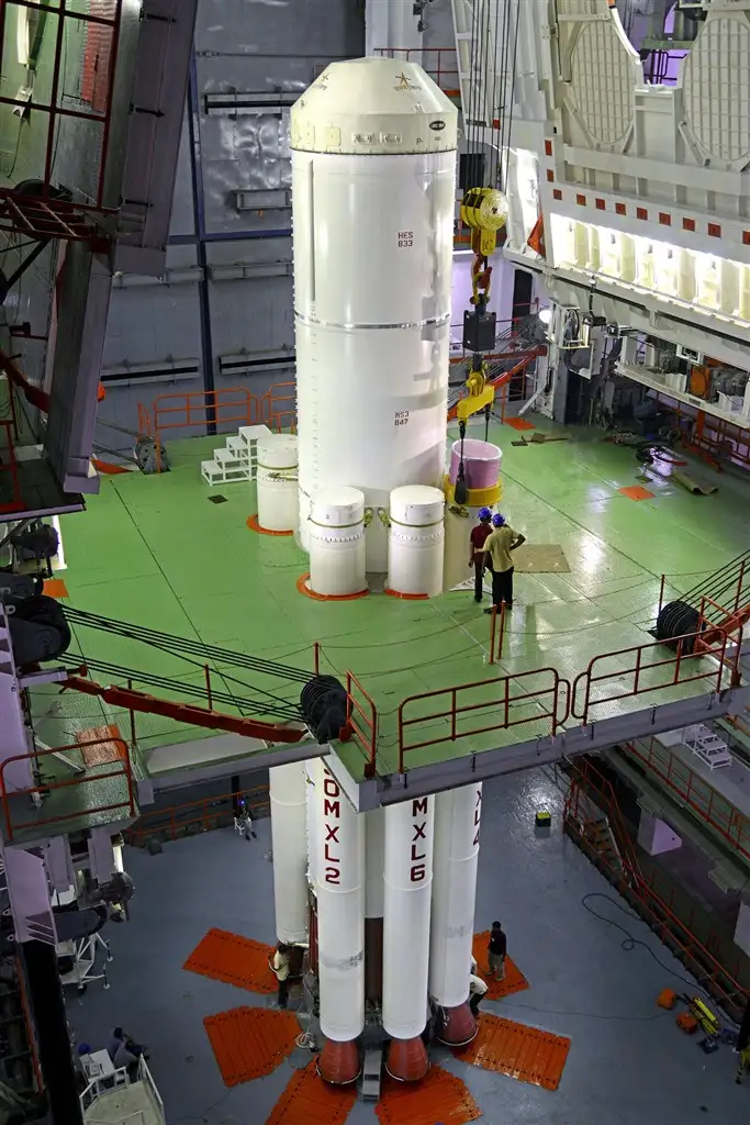 Integration of 1st stage of PSLV-C27