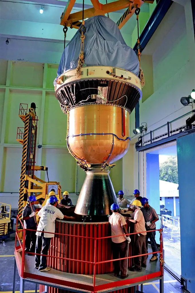 Integration of 3rd & 4th stage of PSLV-C27