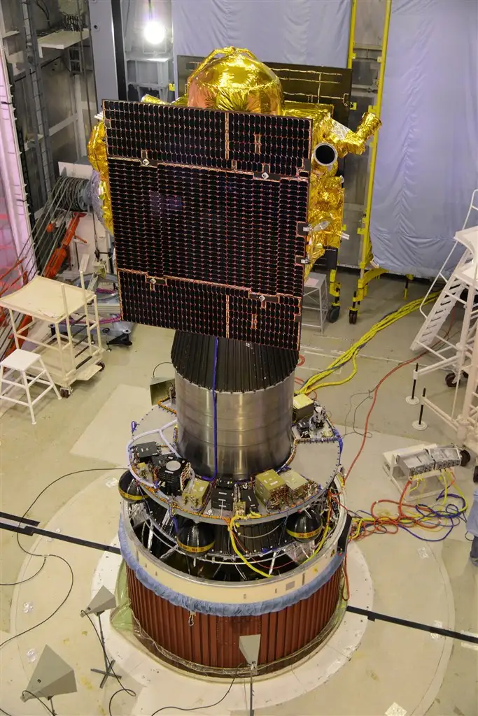 IRNSS-1D integrated onto 4th stage of PSLV-C27