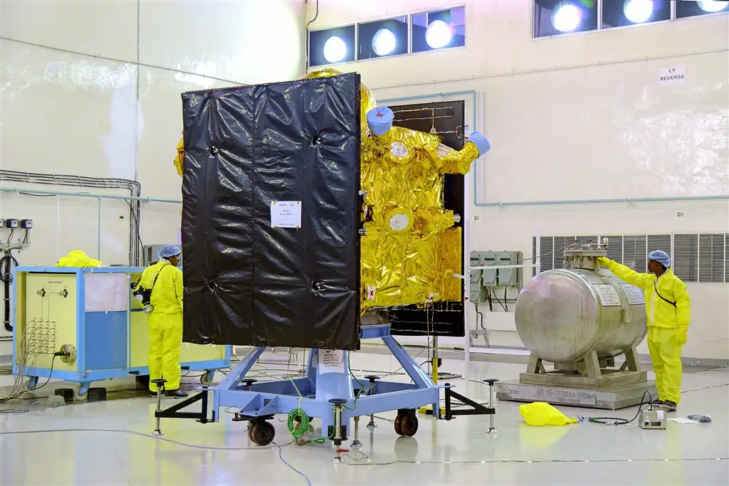  IRNSS-1D propellant filling operation in progress